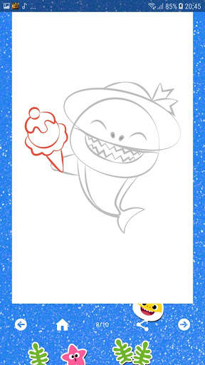 How to draw Baby Shark screenshot 13