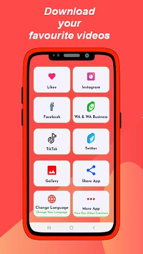 Video downloader 2021 - Fast video downloader screenshot 1