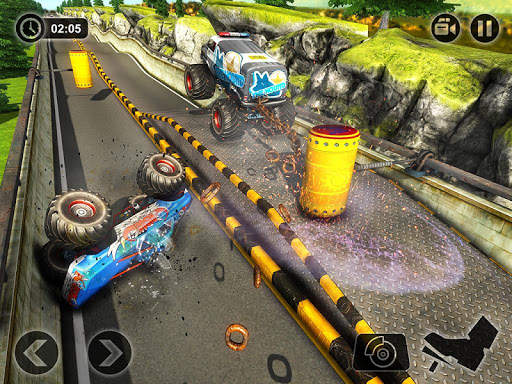 Chained Monster Truck Rivals: Ramp Racing Stunts screenshot 7