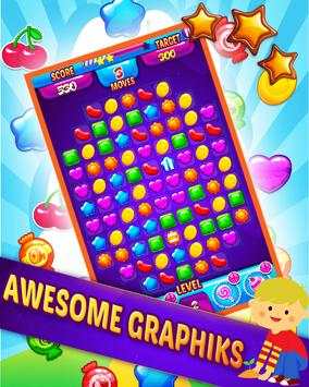 Match Sweet Candy Free Game screenshot 3