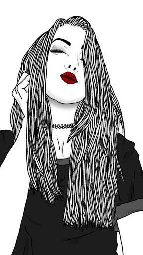 girly Drawings cute Girls screenshot 6
