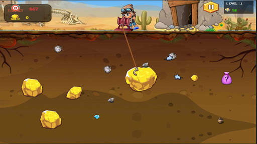 GOLD MINER RETRO screenshot 1