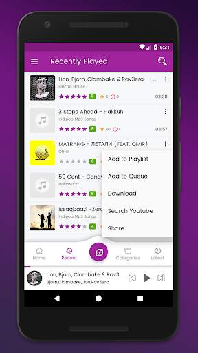SoundHost - Listen And Download Music 4 تصوير الشاشة