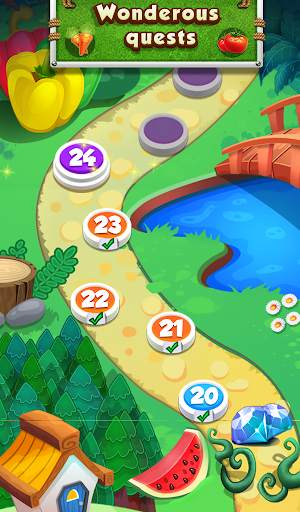 Farm Flowers Coin Party Dozer screenshot 4