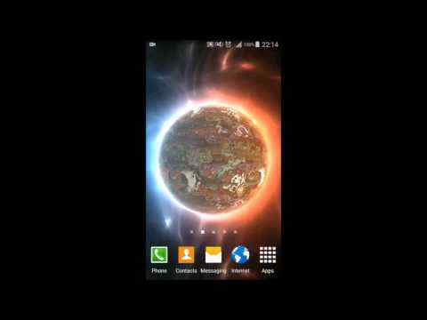 Fantasy Planet Live Wallpaper screenshot 1
