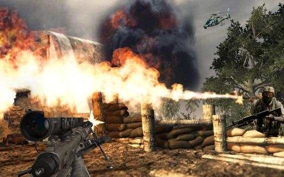 Gunung Frontline Commando Sniper Shooter screenshot 3