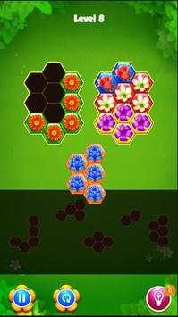Blossom Hexa Puzzle Legend screenshot 1