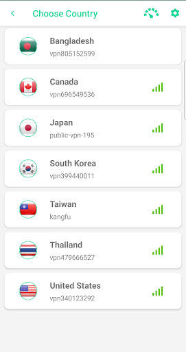 Third VPN screenshot 3