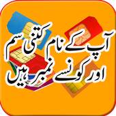 Pakistan SIM Verification : SIM Info 1.0