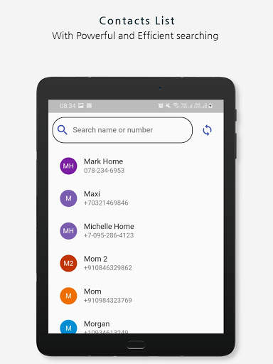 Contacts GenX - Social Profiles, Groups, Dialpad screenshot 10
