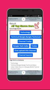 Youtube Tag Finder screenshot 4