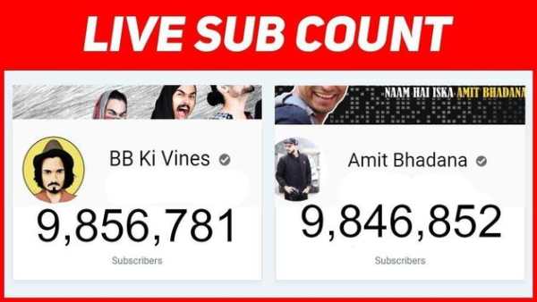 Live Subscribers Count & Compare 3 تصوير الشاشة