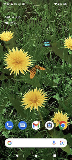Spring Flowers 3D LWP screenshot 1