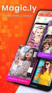 Magic.ly - Magic Video Maker & Photo Video Editor 1 تصوير الشاشة