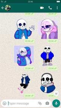 Stickers : Sans and Undertale for Whatsapp screenshot 2
