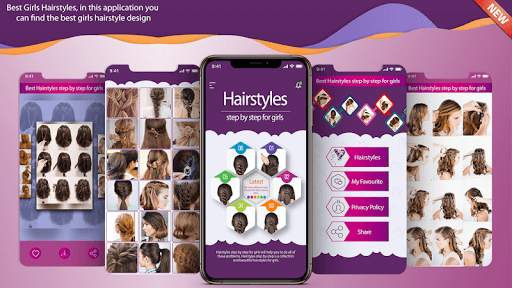 Girls Hairstyles Step by Step screenshot 1