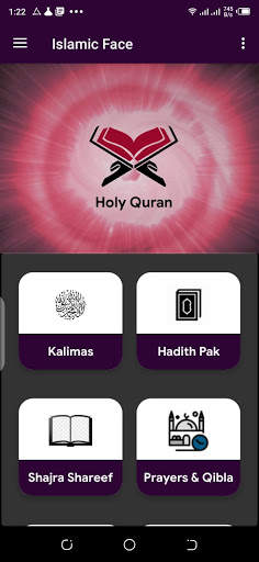 Islamic Face -Offline Quran, Prayers timing, Qibla screenshot 1