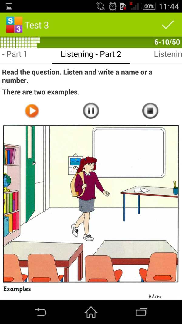 English Starters 3 - YLE Test screenshot 2