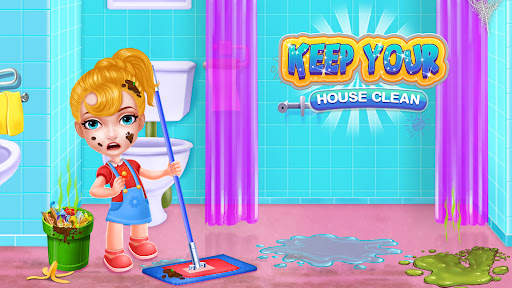 Keep Your House Clean Game screenshot 1