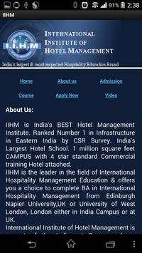 IIHM screenshot 3