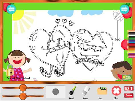 Coloring Game: Love screenshot 4