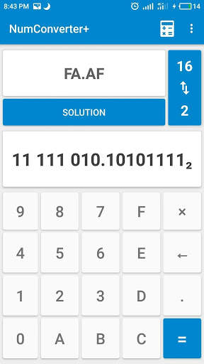 Numeral Systems: Calculator   Converter screenshot 4