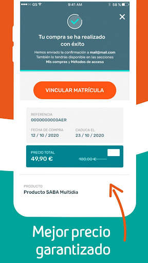 Saba - App reserva de parking screenshot 6