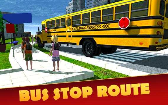 Drive School Bus Simulator screenshot 1