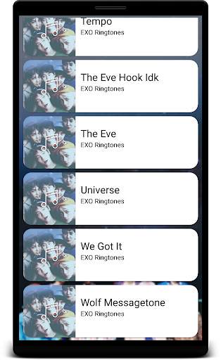 EXO Ringtones 2 تصوير الشاشة