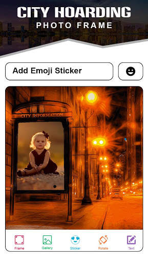 City Hoarding Photo Frame screenshot 3