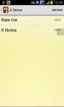 X Private Notes(secret diary) 3 تصوير الشاشة