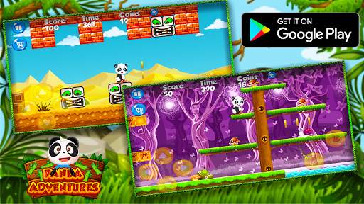 Panda Run - Panda In The World Of Adventures screenshot 4