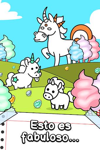 Unicorn Evolution Juego Mágico screenshot 1