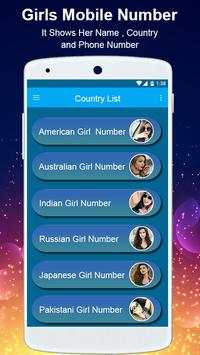 Girls Mobile Numbers:Easy chat Free Phone Numbers screenshot 1