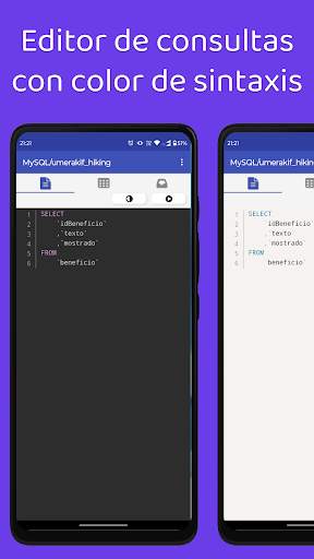 SQLApp Cliente SQL MySQL MsSQL screenshot 1