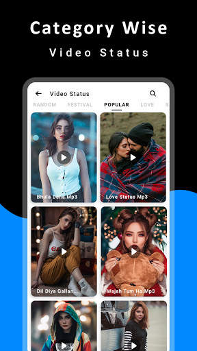 Indian Short Video Status App screenshot 1