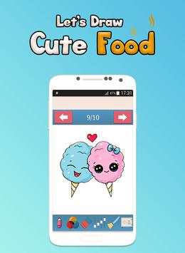 How to draw cute food characters screenshot 8