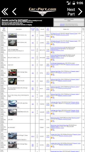 Car-Part.com Used Auto Parts screenshot 2