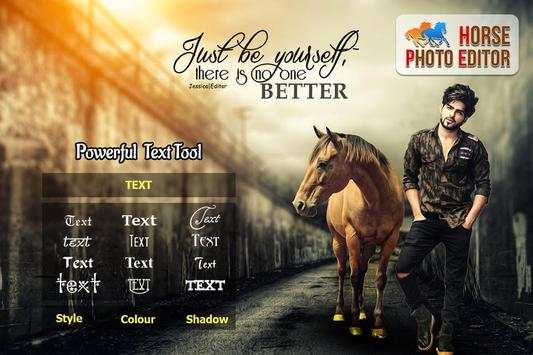 Horse Photo Editor screenshot 1