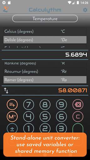 Calculythm - Free calculator & unit converter screenshot 5