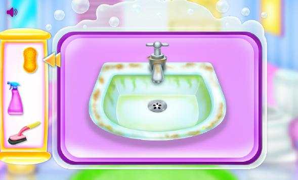 bathroom clean game girls screenshot 5