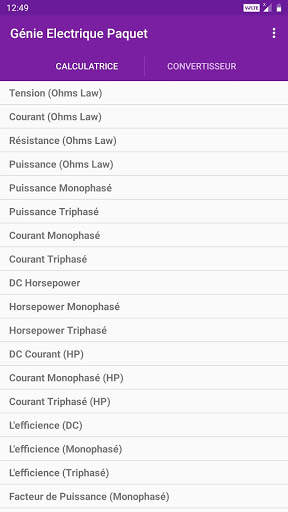 Génie Electrique Paquet screenshot 1