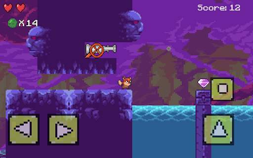 Fantasy Fox - 2D Pixel Platform, retro game screenshot 20