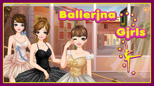 Ballerina Girls Dress up games screenshot 1