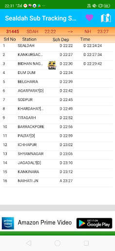 Sealdah Suburban Tracking System screenshot 4