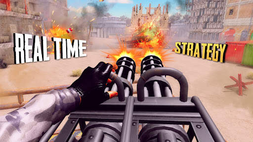 Desert War Strike: 3D Gun Game screenshot 1