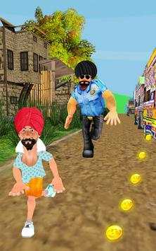 Angry Jatt Run - Subway Game Endless Running screenshot 1