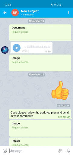 TelOChat for Business screenshot 3
