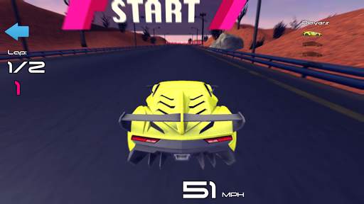 Multi Race : Single & Multi Player Car Racing screenshot 4
