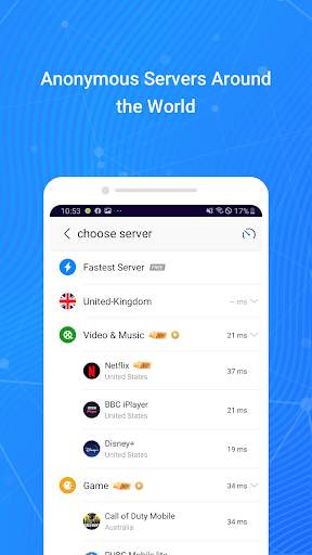Fast VPN – Free VPN Proxy & Secure Wi-Fi screenshot 2